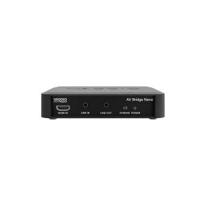 Vaddio AV Bridge Nano - Audio/Video Encoder - Black - Video/audio-koder