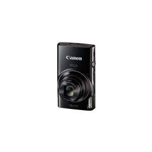 Canon IXUS 285 HS - Digitalkamera - kompakt - 20.2 MP - 1080p / 30 fps - 12x optisk zoom - Wi-Fi, NFC - sort