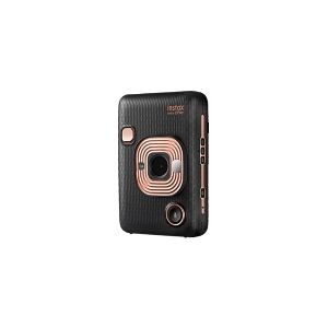 Fujifilm Instax Mini LiPlay - Digitalkamera - kompakt med hurtigfotoprinter - elegant sort