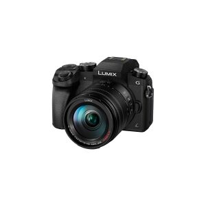 Panasonic Lumix G DMC-G7H - Digitalkamera - spejlløst - 16.0 MP - Four Thirds - 4K / 30 fps - 10x optisk zoom 14-140 mm objektiv - Wi-Fi - sort