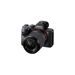 Sony a7 III ILCE-7M3K - Digitalkamera - spejlløst - 24.2 MP - Full Frame - 4K / 30 fps FE 28-70 mm OSS objektiv - Wi-Fi, NFC, Bluetooth - sort