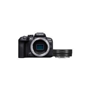 Canon EOS R10 - Digitalkamera - spejlløst - 24.2 MP - APS-C - 4K / 60 fps - kun kamerahus - Wi-Fi, Bluetooth