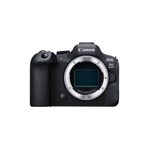 Canon EOS R6 Mark II - Digitalkamera - spejlløst - 24.2 MP - Full Frame - 4K / 60 fps - kun kamerahus - Wi-Fi, Bluetooth - sort