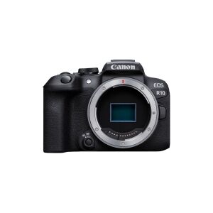 Canon EOS R10 - Digitalkamera - spejlløst - 24.2 MP - APS-C - 4K / 60 fps - kun kamerahus - Wi-Fi, Bluetooth - sort