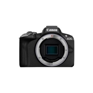 Canon EOS R50 - Digitalkamera - spejlløst - 24.2 MP - APS-C - 4K / 30 fps - kun kamerahus - Wi-Fi, Bluetooth - sort