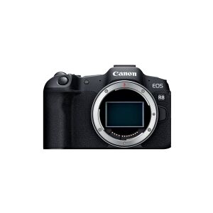 Canon EOS R8 - Digitalkamera - spejlløst - 24.2 MP - Full Frame - 4K / 60 fps - kun kamerahus - Wi-Fi, Bluetooth - sort