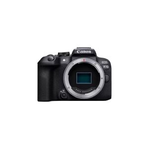 Canon EOS R10, 24,2 MP, 6000 x 4000 pixel, CMOS, 4K Ultra HD, Berøringsskærm, Sort