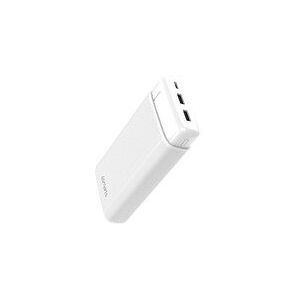 4smarts VoltHub Go2 - Powerbank - 20000 mAh - 2.1 A - 3 output-stikforbindelser (USB, USB-C) - hvid