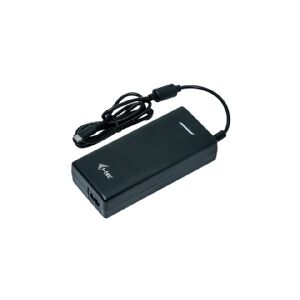 i-Tec Universal Charger USB-C PD 3.0 + 1x USB 3.0 - Strømforsyningsadapter - AC 100-240 V - 112 Watt - output-stikforbindelser: 2 - sort - for i-Tec Nano Dock, USB-C Metal Nano 3x