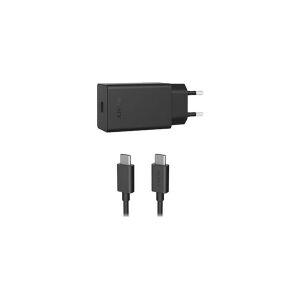 Sony XQZ-UC1 - Strømforsyningsadapter - 30 Watt - 3 A (24 pin USB-C) - på kabel: USB-C - for XPERIA 1, 1 II, 1 III, 10 II, 10 III, 5, 5 II, 5 III, L4, Pro-I