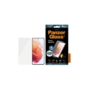 PanzerGlass™   AntiBacterial - Skærmbeskytter for mobiltelefon - Edge-to-Edge fit - Krystalklar   Samsung Galaxy S21 5G