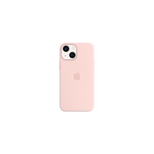 Apple - Bagsidecover til mobiltelefon - med MagSafe - silicone - kridt pink - for iPhone 13 mini