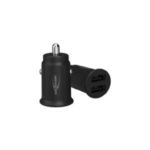 ANSMANN-ENERGY Ansmann InCar Charger CC212 1000-0030 USB-oplader Personbil, Lastbil Udgangsstrøm max. 2400 mA 2 x USB 2.0 tilslutning A