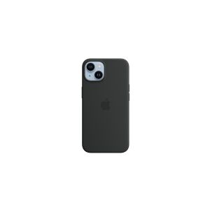Apple - Bagsidecover til mobiltelefon - MagSafe-kompatibilitet - silicone - midnat - for iPhone 14
