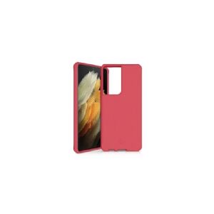 ITSKINS FERONIABIO cover til Samsung Galaxy S21 Ultra 4G / 5G®. Rød