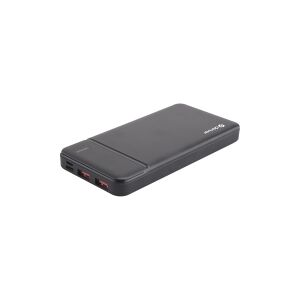 DENVER - Powerbank - 10000 mAh - 18 Watt - 3 A - QC - 3 output-stikforbindelser (2 x USB, USB-C)