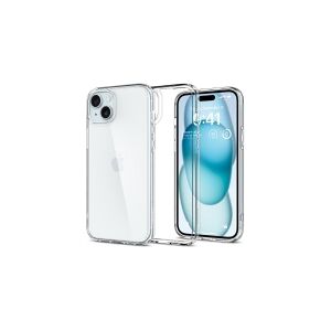 Spigen ACS06793, Cover, Apple, iPhone 15, 15,5 cm (6.1), Transparent