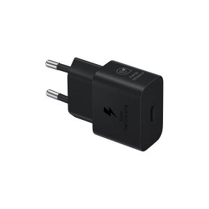 Samsung EP-T2510N - Strømforsyningsadapter - 25 Watt - 3 A - PD 3.0, SFC, PD/PPS (24 pin USB-C) - på kabel: USB-C - sort