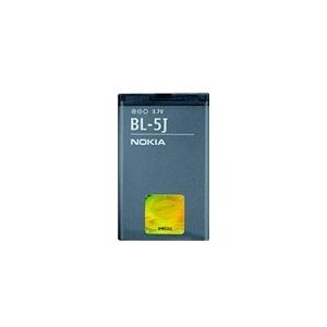 Microsoft Nokia BL-5J - Batteri for mobiltelefon - Li-Ion - 1320 mAh - for Nokia 5228, 5230, 5235, 5800, C3, N900, X1, X6  Asha 200, 201, 302  Lumia 520, 530