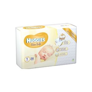 Huggies Nappies Elite Soft s. 1 26 pcs.