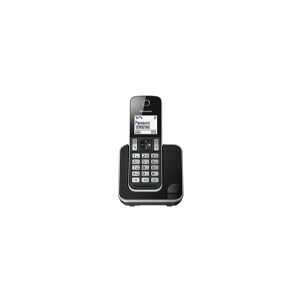 Panasonic KX-TGD310, DECT telefon, Telefonhøjttaler, 120 entries, Navn og vis-nummer, Sort, Hvid