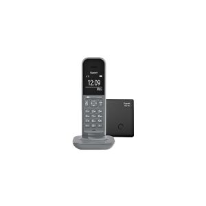 Gigaset Communications Gigaset CL390A trådløs telefon med telefonsvarer - Mørkegrå