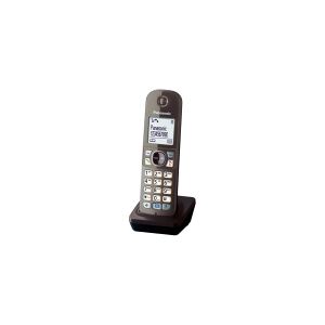 Panasonic KX-TGA681, Brun, 4,57 cm (1.8), 103 x 65 pixel, Monokrom, Hvid, Nikkel-Metalhydrid (NiMH) (Kræver base enhed)