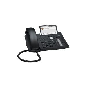 Snom technology snom D385 - VoIP-telefon - med Bluetooth interface - SIP - 12 linier - sortblå