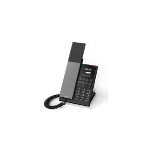 Snom technology Snom HD350W, IP telefon, Sort, Forbundet håndsæt, Bord/Væg, Anti-bakteriel, Gigabit Ethernet