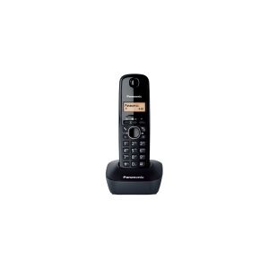 Panasonic KX-TG1611 - Trådløs telefon med opkalds-ID - DECT - sort