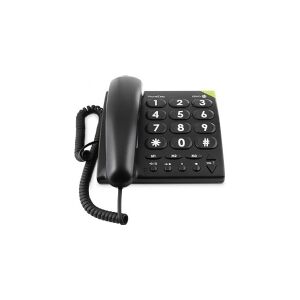 DORO PhoneEasy 311c - Telefon med ledning - sort