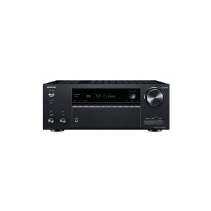 ONKYO TX-NR696, 175 W, 7.2 kanaler, Surround, 6 ohm (O), 6.35 mm/3.5 mm, Kabel & trådløs