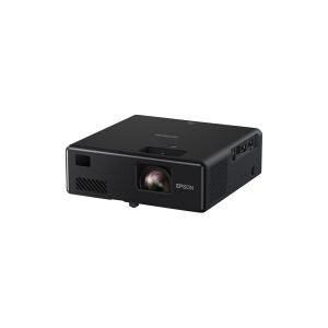 Epson EF-11 - 3LCD-projektor - bærbar - 1000 lumen (hvid) - 1000 lumen (farve) - Full HD (1920 x 1080) - 16:9 - 1080p - Miracast - sort