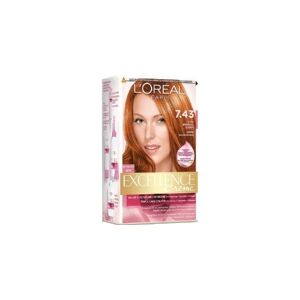 L'Oreal Paris Excellence Creme Cream coloring 7.43 copper blond golden - 0258898