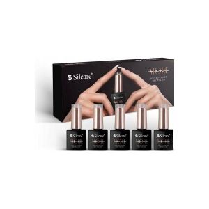 Silcare Silcare Mani More Set vitamin hybrid base 10g + hybrid lak 3x10g + top 10g