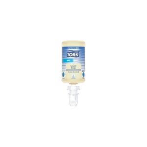 Sæbe flydende Tork S4 Odor-Control Uparfumeret 1000 ml - (6 flasker x 1000 ml)