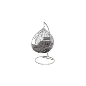 Saska Garden Cocoon rocking chair size XXXL technoratan Gray/universal white