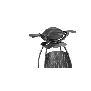 Weber Q 1400, 2200 W, Grill, Elektrisk, Grå, Rektangulær, Aluminium, Rustfrit stål