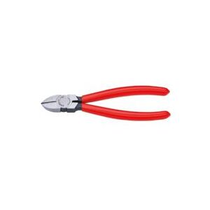 Knipex 70 01 160, Diagonal tang, Krom-vanadium-stål, Plast, Rød, 160 mm, 171 g