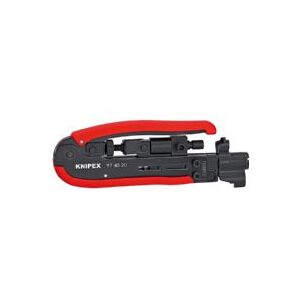 Knipex 97 40 20 SB, Sort, Rød, BNC, F-type, RCA, 175 mm, 430 g