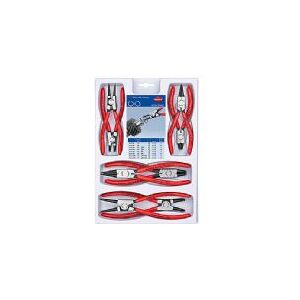 Knipex 00 20 04 V01 Seegeringtang-slt Passer til Udvendig- og indvendige ringe 19-60 mm, 12-25 mm 10-25 mm, 19-60 mm Spids form lige, vinklet 90°