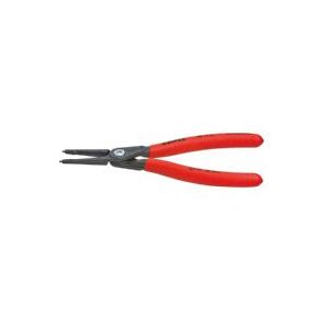 Knipex 48 11 J0, Cirkeltænger, Krom-vanadium-stål, Plast, Rød, 140 mm, 105 g