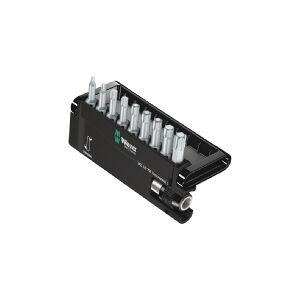 Wera 05056164001, 9 stk, Torx, TX10,TX15,TX20,TX25,TX27,TX30,TX40,TX8,TX9, 1 x 1/4 x 51 mm 1 x TX 8 x 25 mm 1 x TX 9 x 25 mm 1 x TX 10 x 25 mm 1 x T