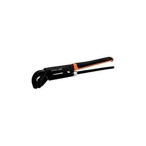 Bahco Universalrørtang, Ergonomisk to-komponent håndtag, Sort, Orange, Sort, 6,6 cm, 90°, 320 mm, 610 g