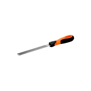 Bahco ERGO 4-138-12-1-2, Fil, Flad fil, Bastard snit, Plast, Sort, Orange, Ergonomisk, Sikret greb