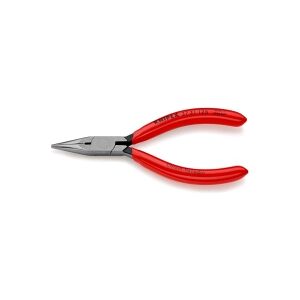 Knipex 37 31 125, Nåletang, 1,6 mm, 2,7 cm, Stål, Plast, Rød