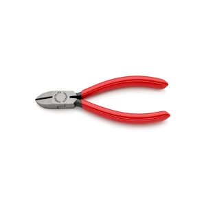 Knipex 70 01 125, Diagonal tang, Krom-vanadium-stål, Plast, Rød, 125 mm, 80 g