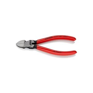 Knipex 72 01 140, Diagonal tang, Krom-vanadium-stål, Plast, Rød, 140 mm, 125 g