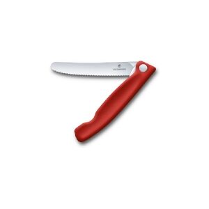 Victorinox SwissClassic 6.7831.FB, Låsning af knivblad, Rustfrit stål, Polypropylen (PP), Rød, 11 cm, 130 mm