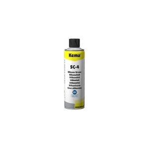 Kema Silikonespray 500 ml SC-4 - Eksklusiv ladning UN 1950 Aerosoler, Brandfarlig 2.1